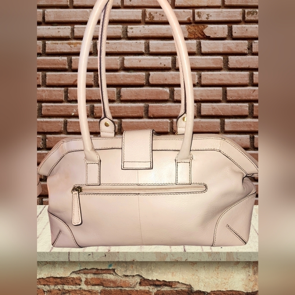 Etienne Aigner Vintage Double Zipper Satchel - Picture 2 of 13
